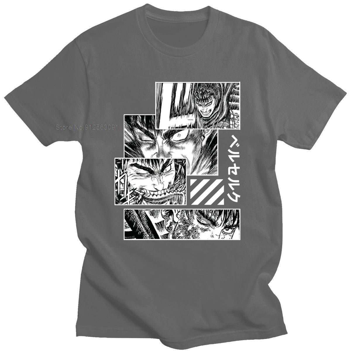 Camisa Berserk, Scenes