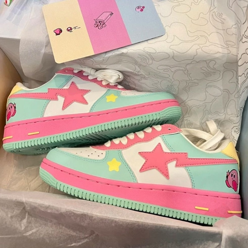 Tênis Kawaii Kirby Star