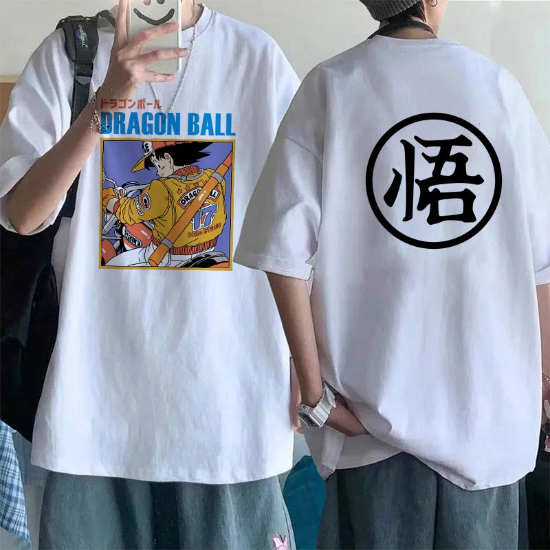 Camiseta Oversized Goku 90s, Dragon Ball Clássico