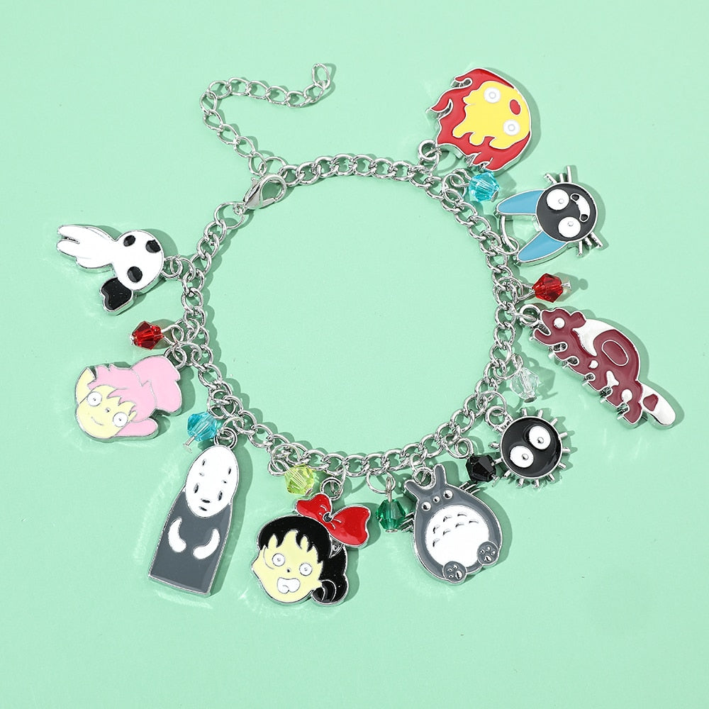 Bracelete Encantos Ghibli Kawaii