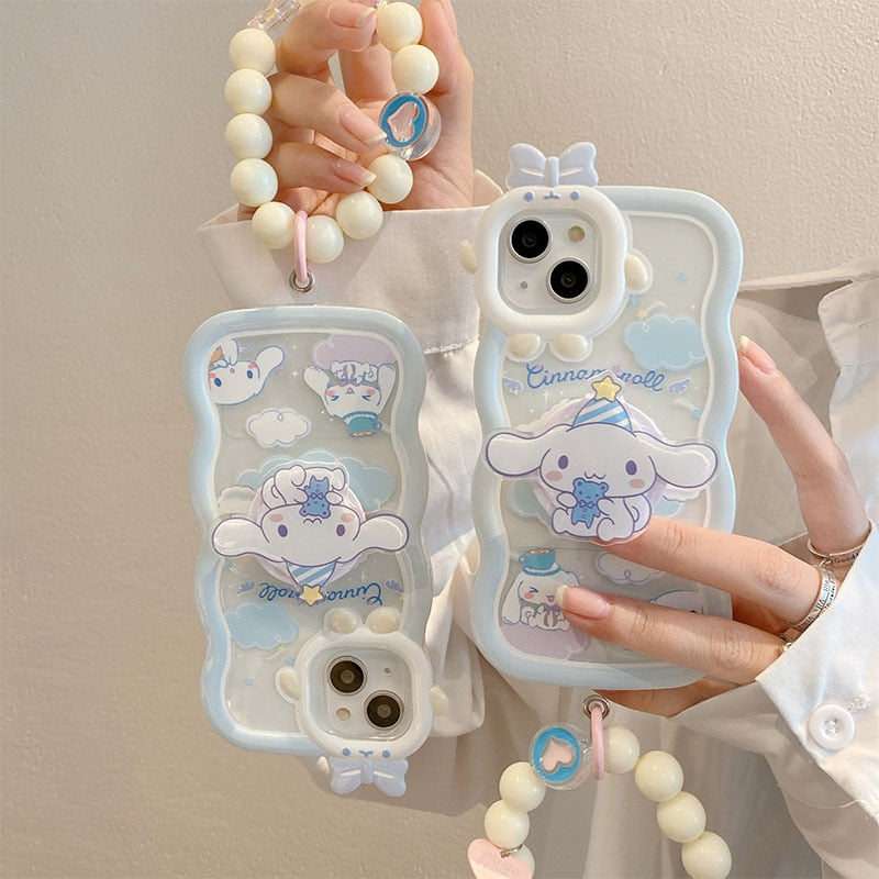 Capinha Cinnamoroll Kawaii Blue (iPhone)