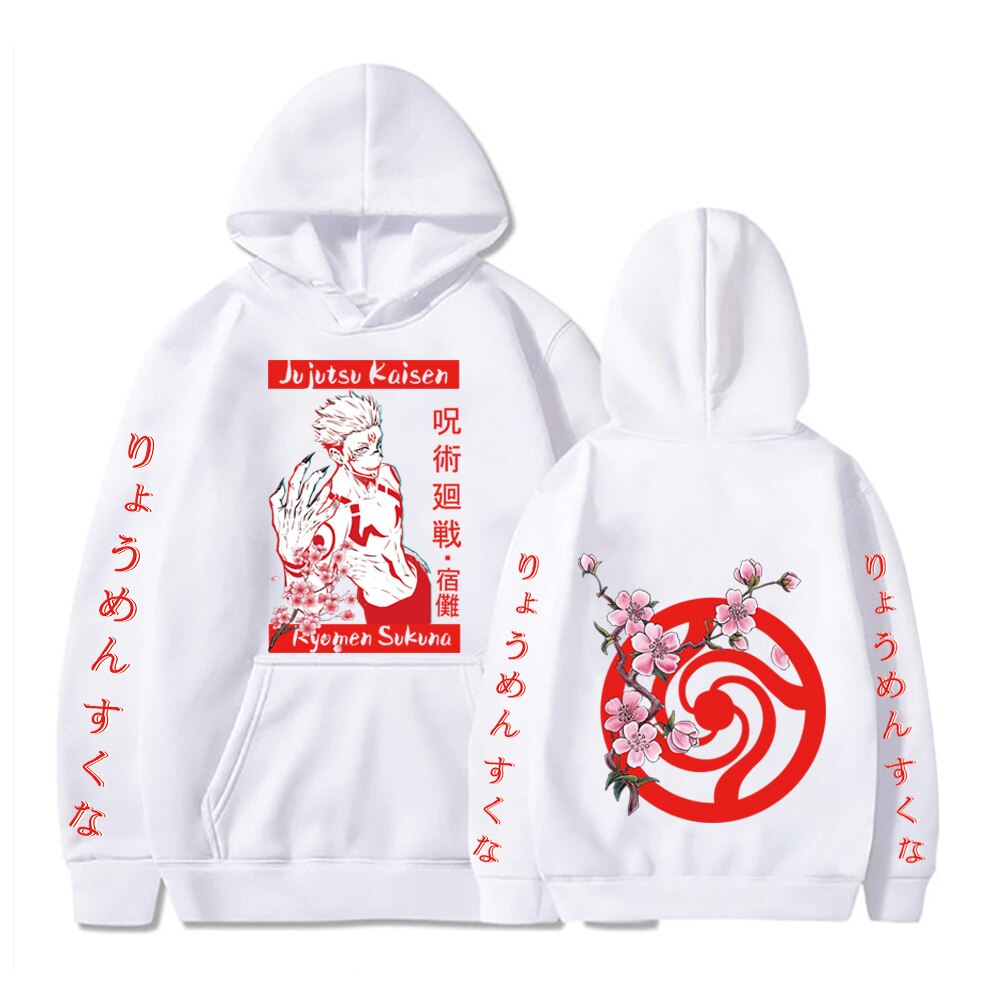 Moletom Sukuna Curse, Edição Tripla de Maldição