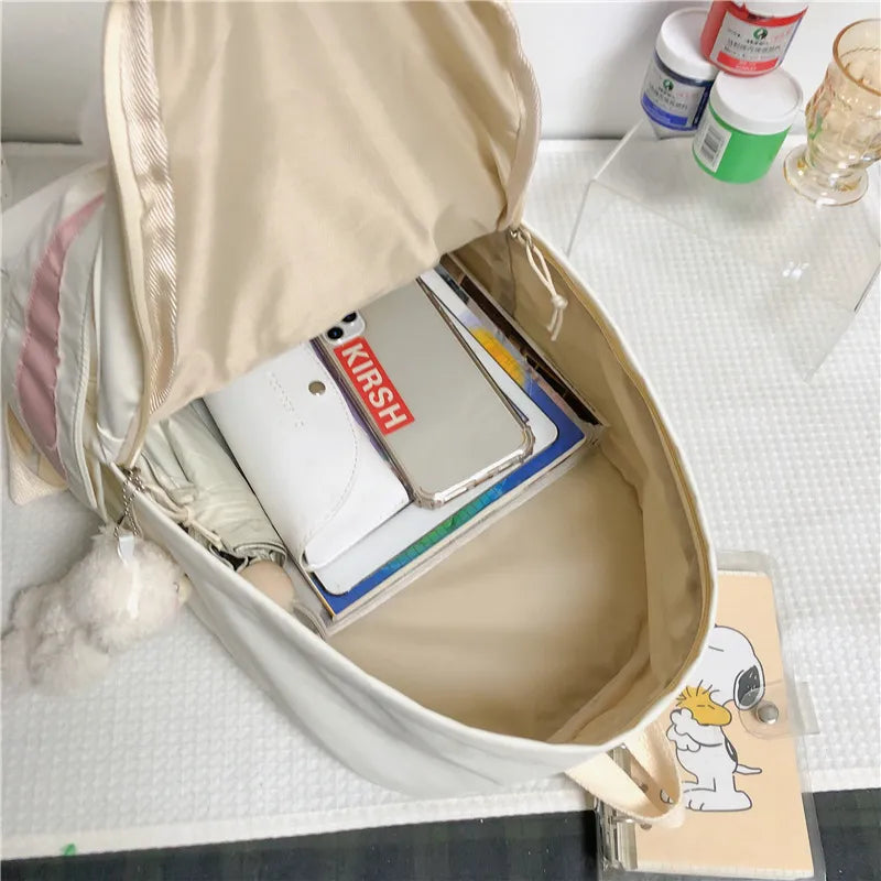 MOCHILA ESCOLAR (CUTE RABBIT)