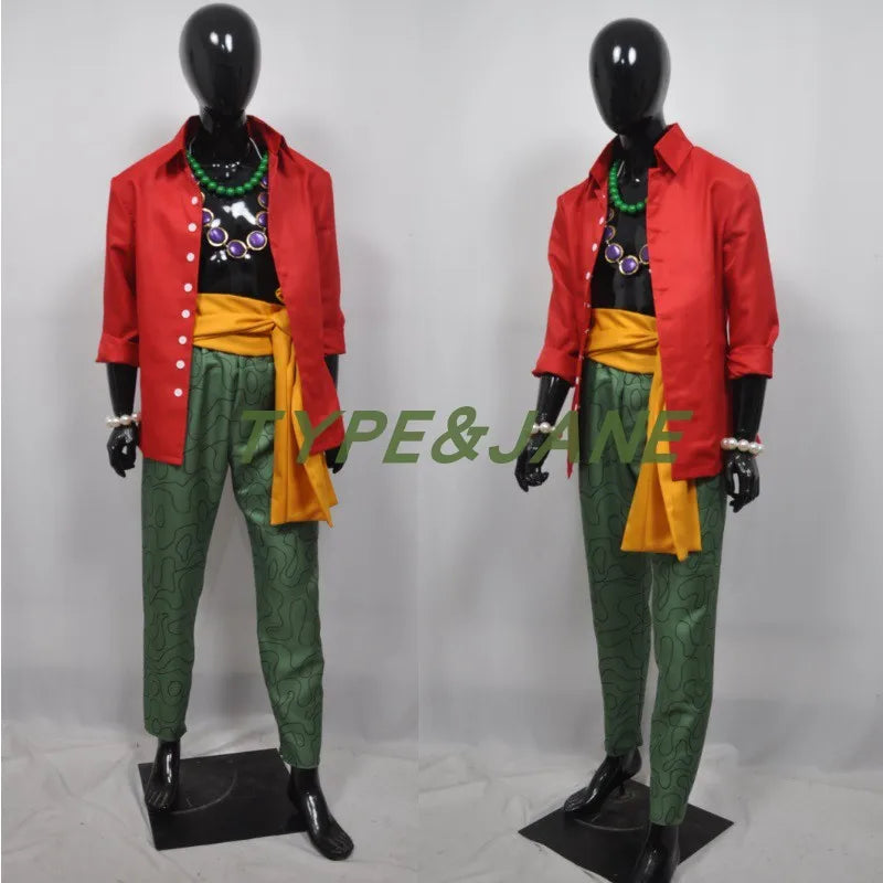 Fantasia Cosplay Marshall D. Teach (Barba Negra), One Piece