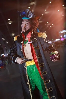 Fantasia Cosplay Marshall D. Teach (Barba Negra), One Piece