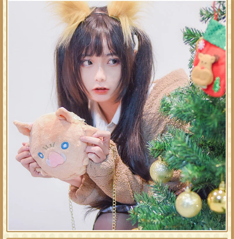 BOLSINHA KAWAII INOSUKE, BOLSA PELUCIA