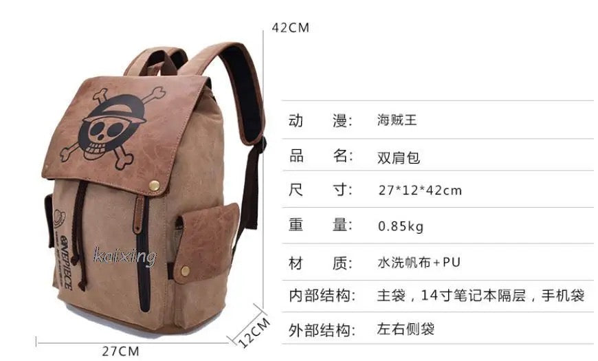 MOCHILA EM COURO KURAMA