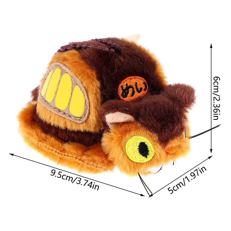 Chaveiro Gato Ônibus – Pelúcia Totoro Móvel