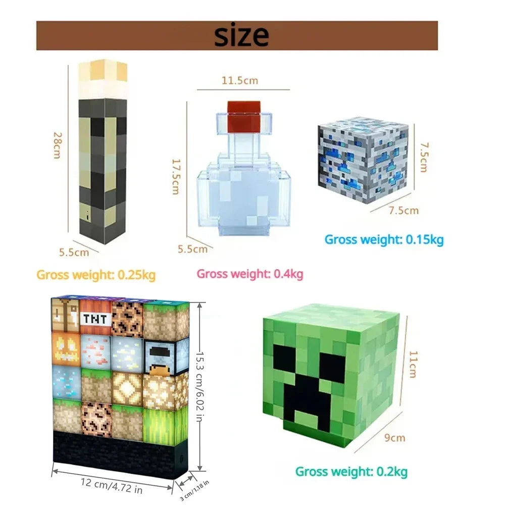 LUMINARIAS MINECRAFT