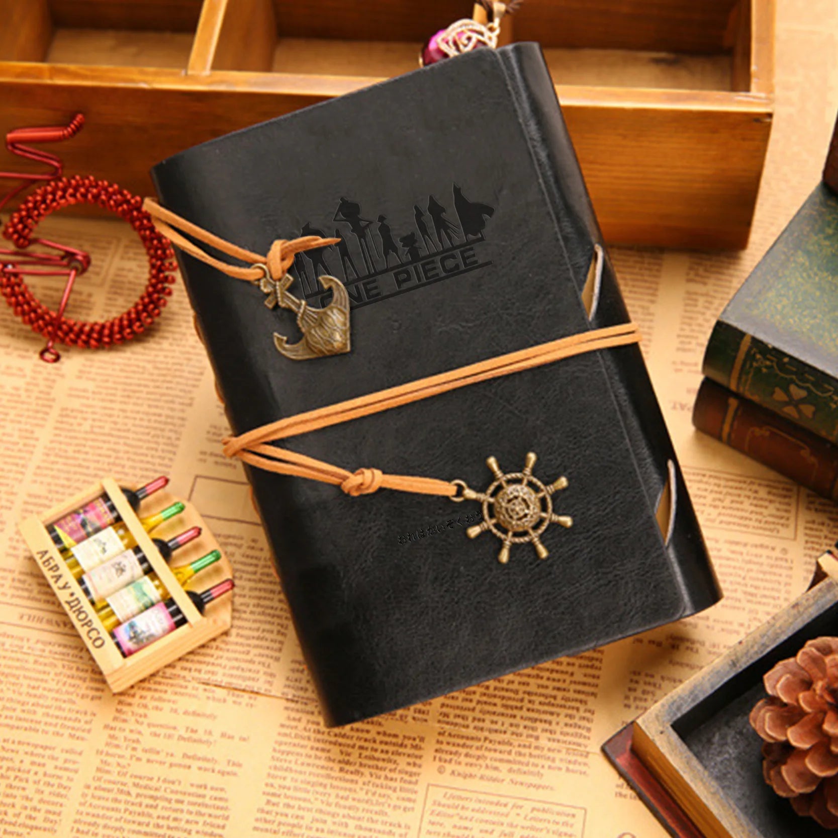 Caderneta Diário Retro Zoro, One Piece