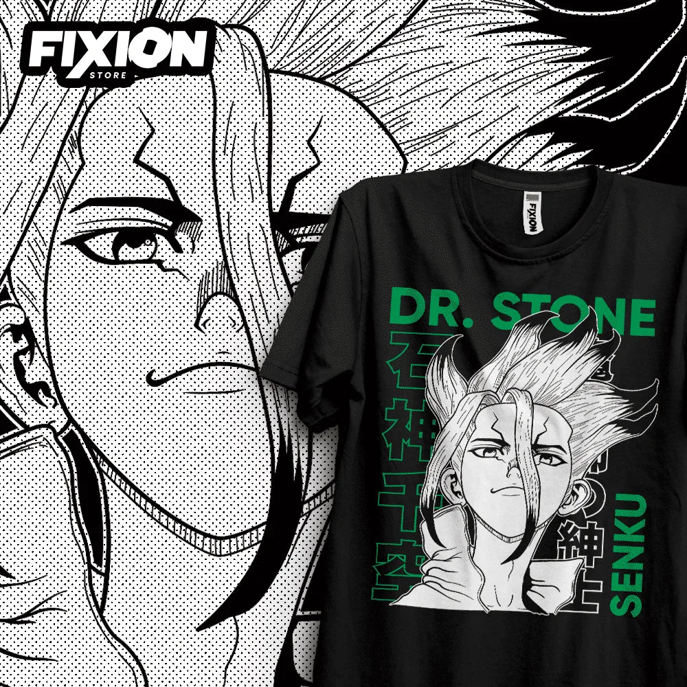Camisa Senku - Dr. Stone: Rumo à Ciência