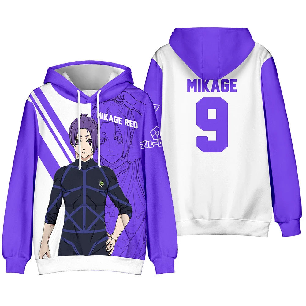 Moletom Blue Lock 3D Teams