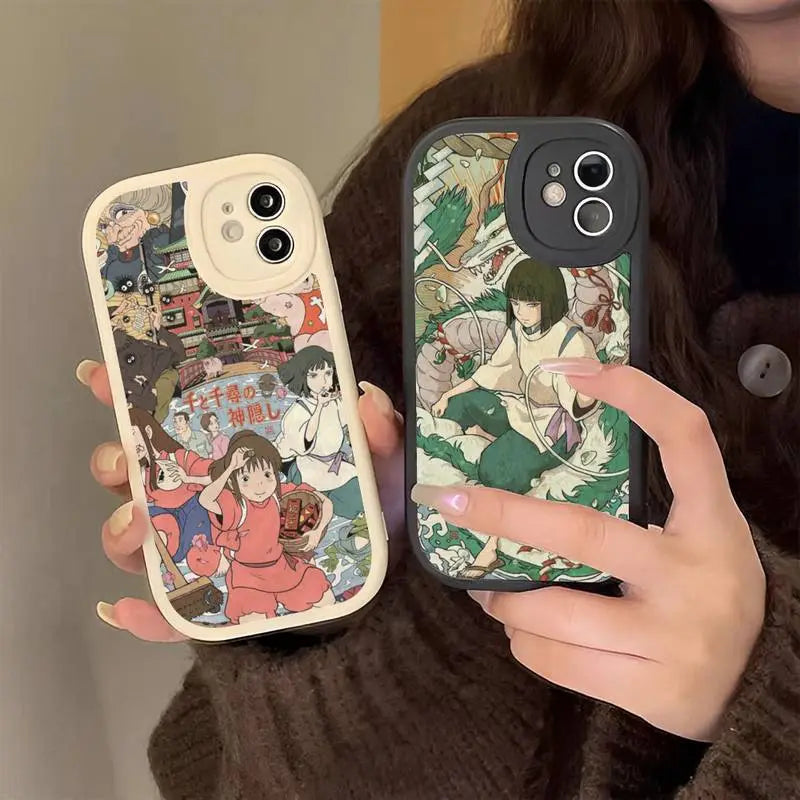 Capinha Ghibli Haku & Chihiro (iPhone)