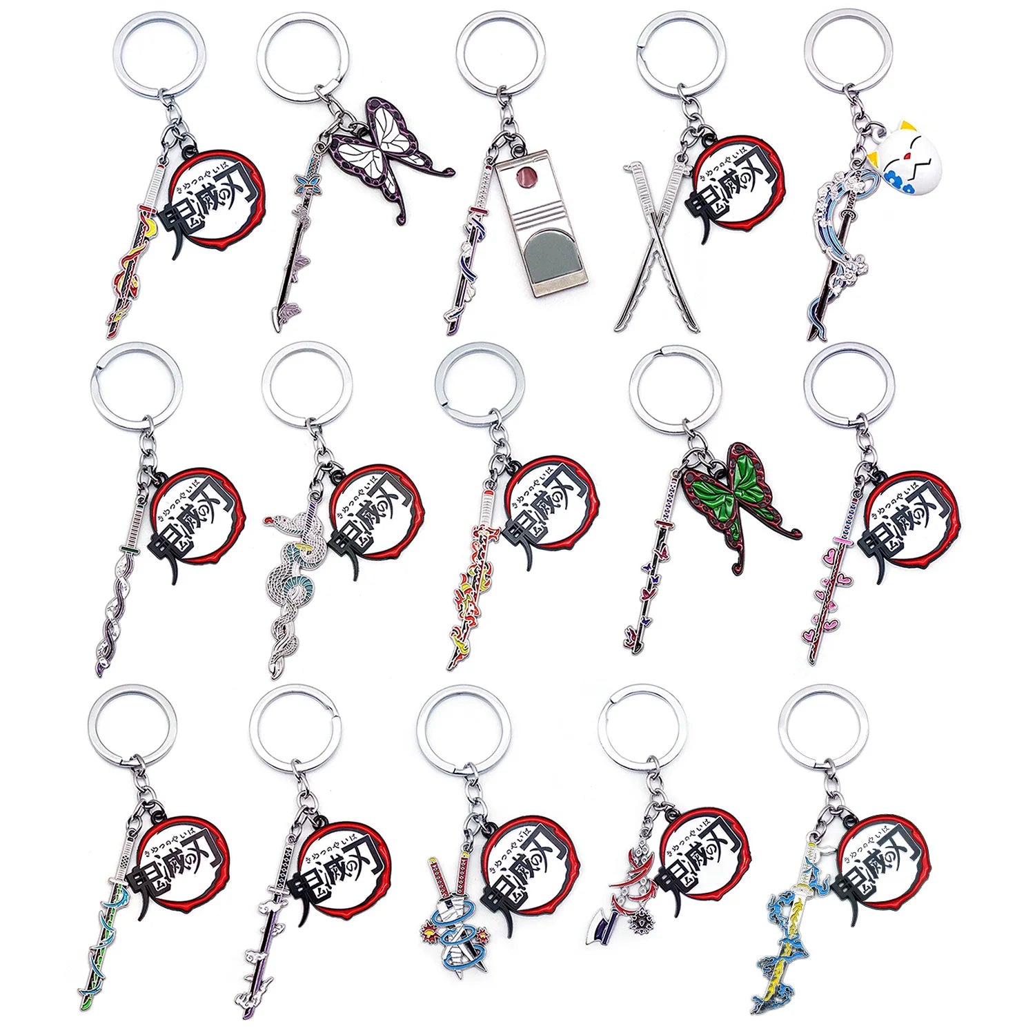 Chaveiros Espadas Demon Slayer, Nichirin Collection