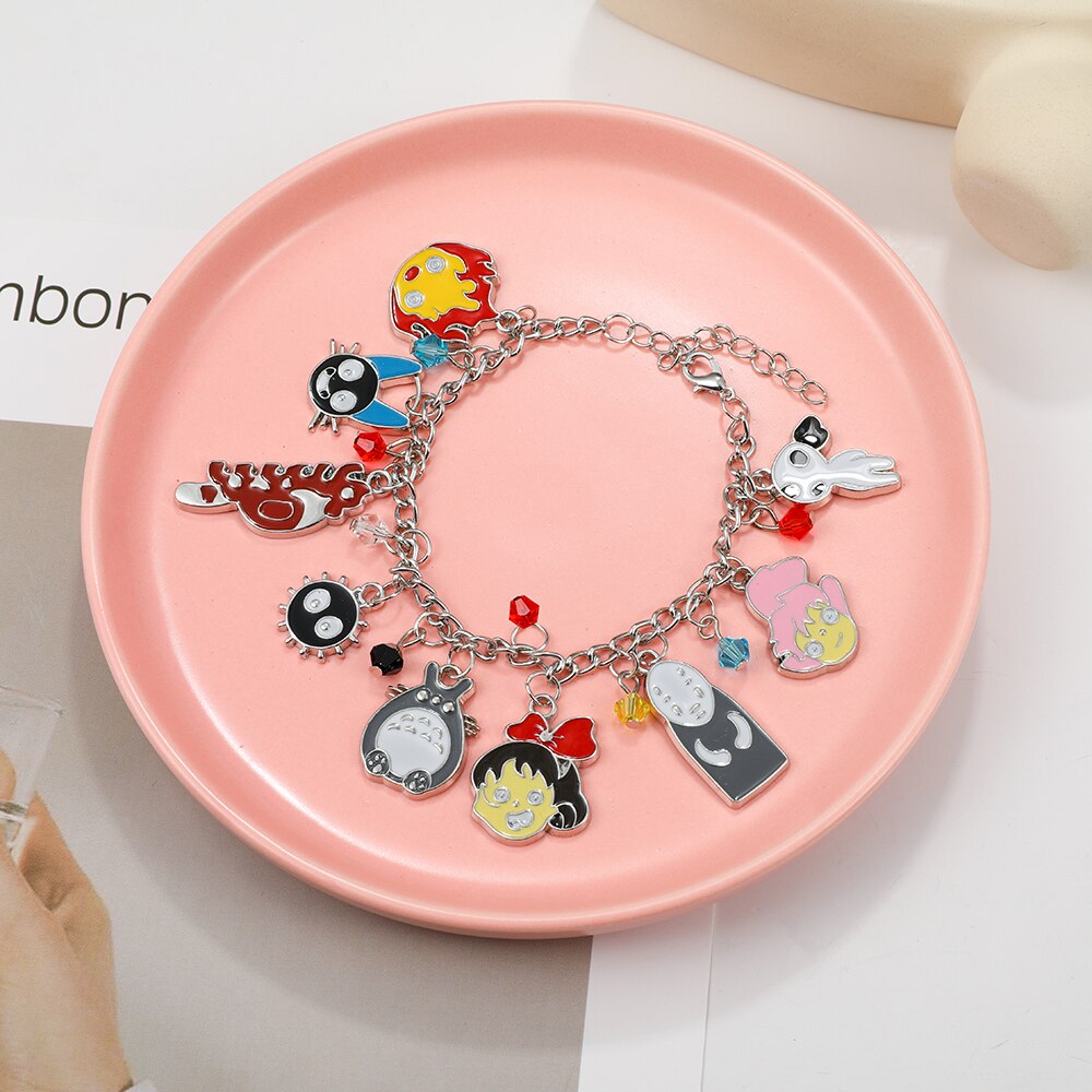 Bracelete Encantos Ghibli Kawaii