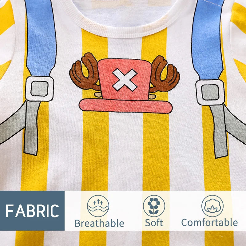 Macacão Cosplay Bebê Chopper e Zoro