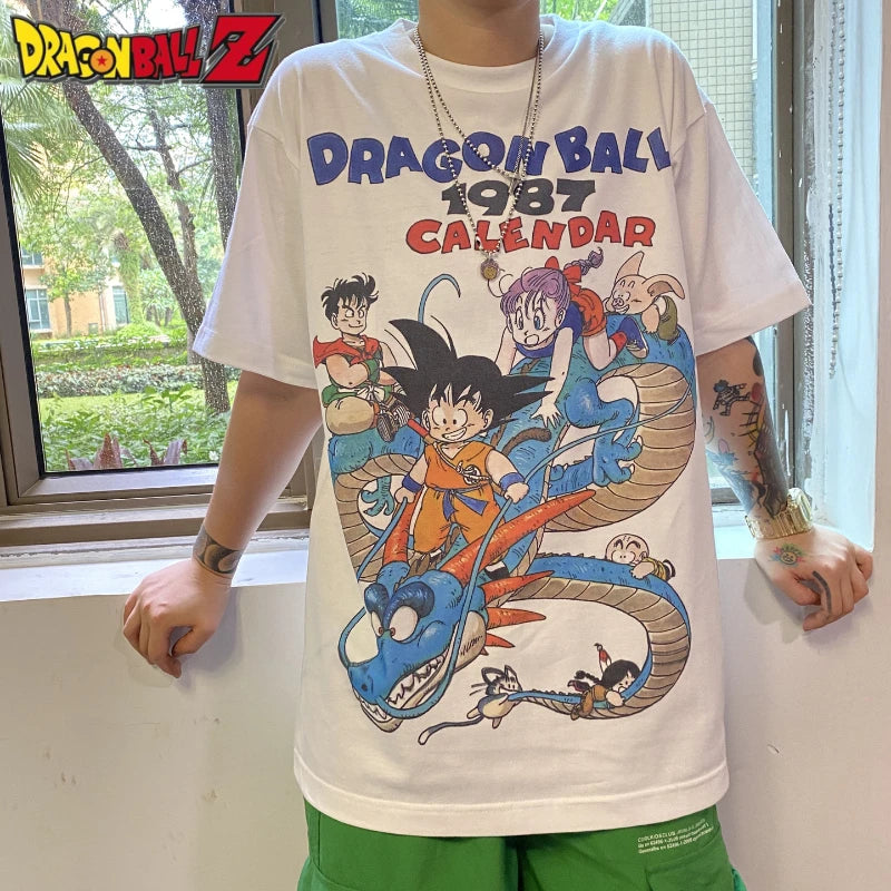 Camiseta Dragon Ball 1987, Edição Vintage Retro