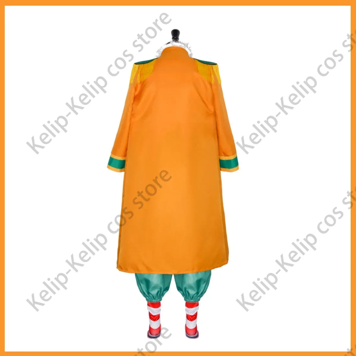 Fantasia Cosplay Buggy, o Palhaço Estrela