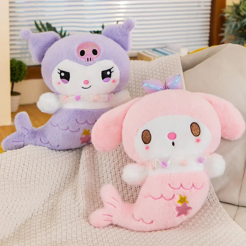 PELÚCIA - MY MELODY E KUROMI (SANRIO)