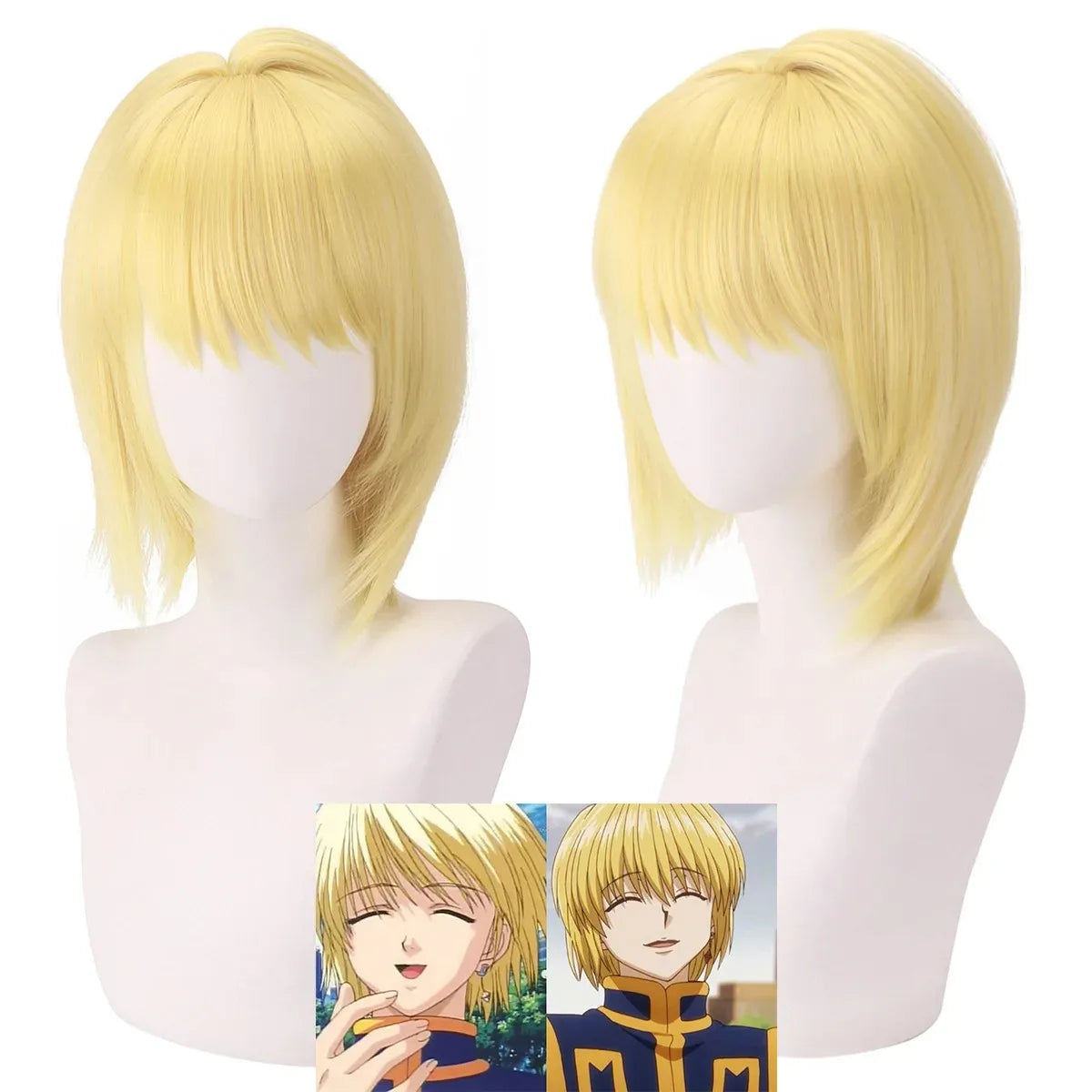 Fantasia Cosplay Adulto e Infantil Kurapika