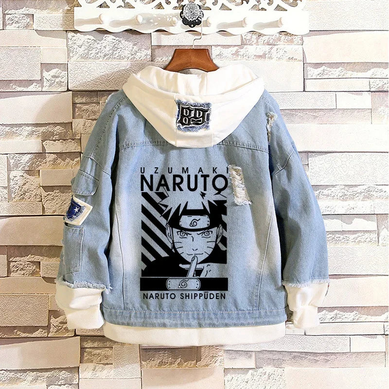 Jaqueta Jeans Naruto