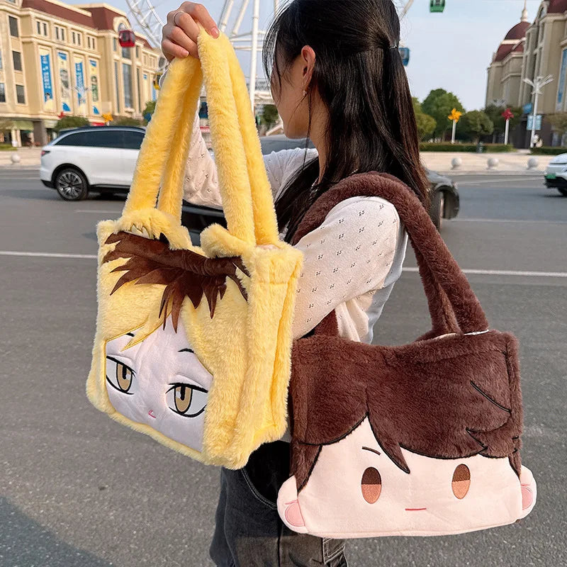 Bolsa Pelúcia Tote Bag Haikyuu!!