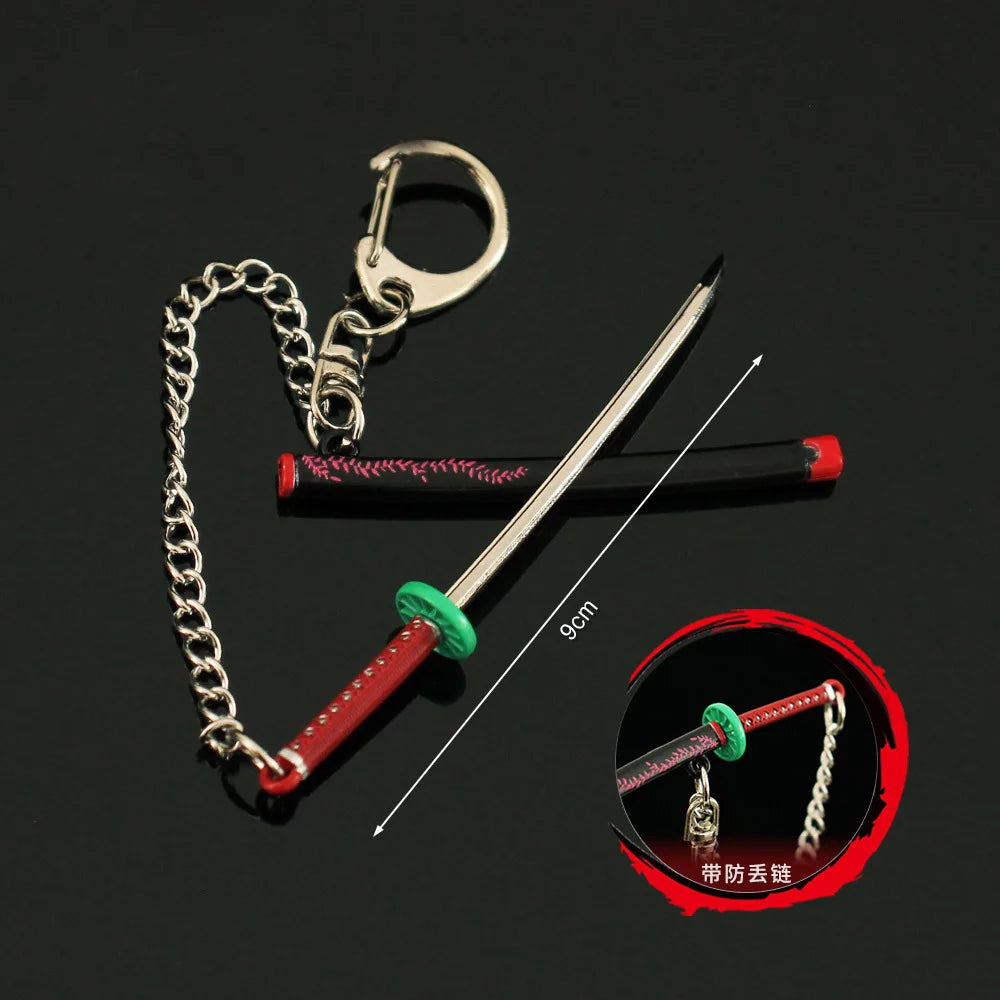 Chaveiro Espada Nichirin 9cm, Demon Slayer