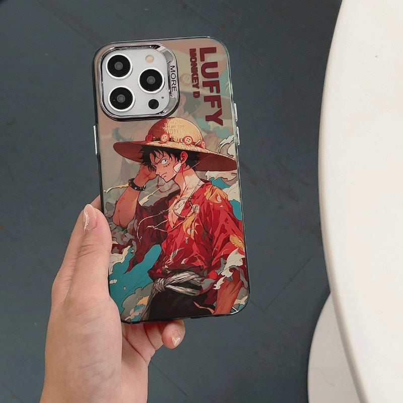 Capinha Luffy & Zoro Japan Style (iPhone)