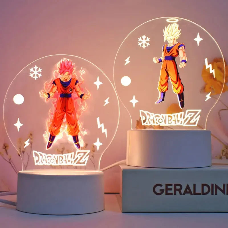 Luminária Dragon Ball 3D Stars