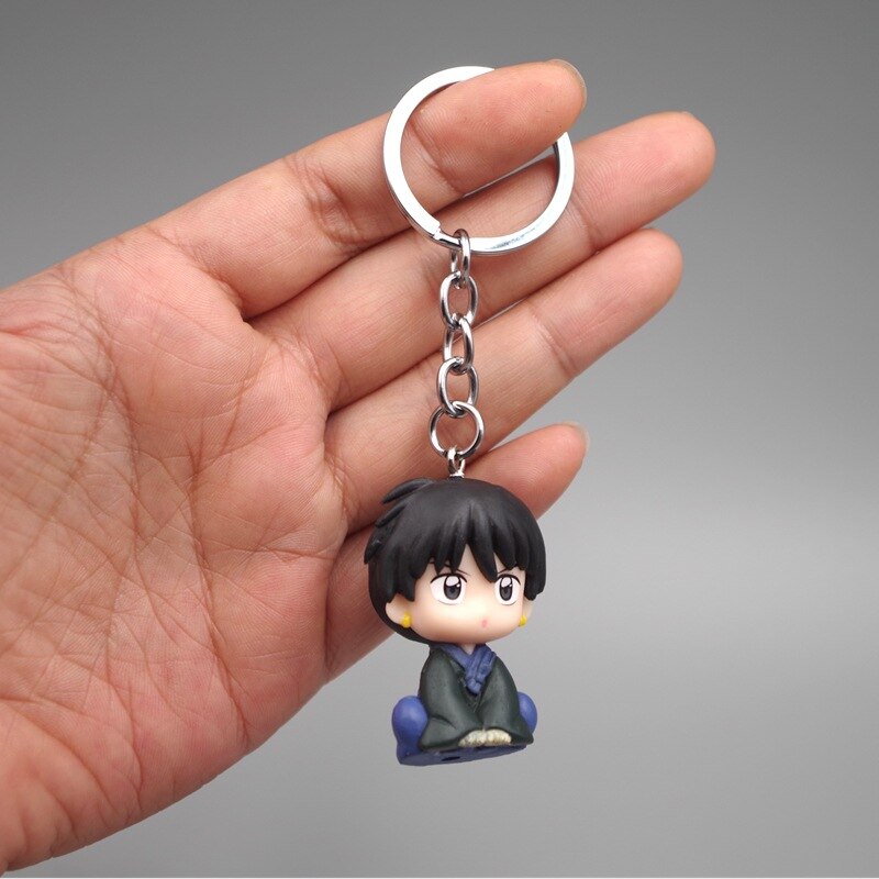 Chaveiro Mini Chibi Inuyasha, 4 un.