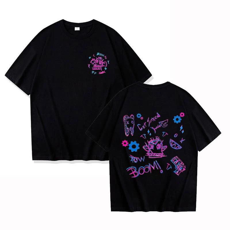 Camiseta Get Tuned BOOM! Jinx, Arcane