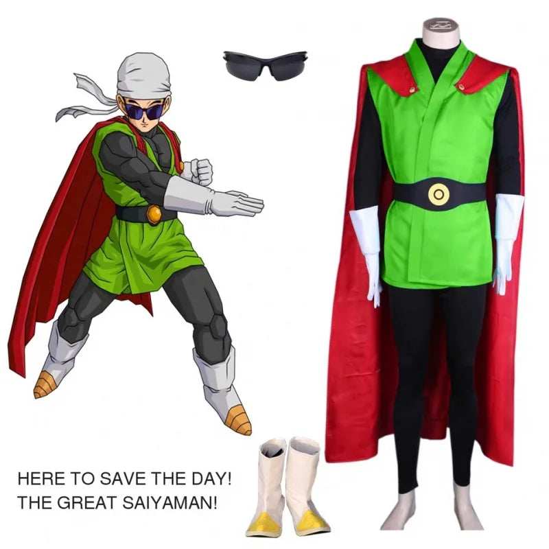 Fantasia Cosplay Adulto Saga Grande Saiyaman, Gohan