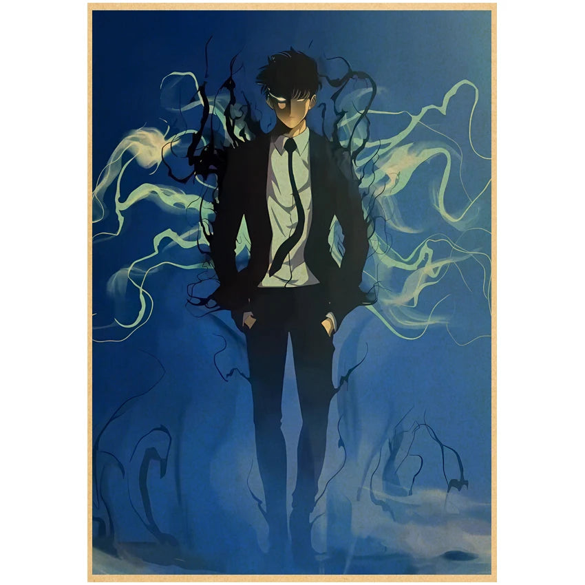 Quadro Retrato da Caçada: Solo Leveling