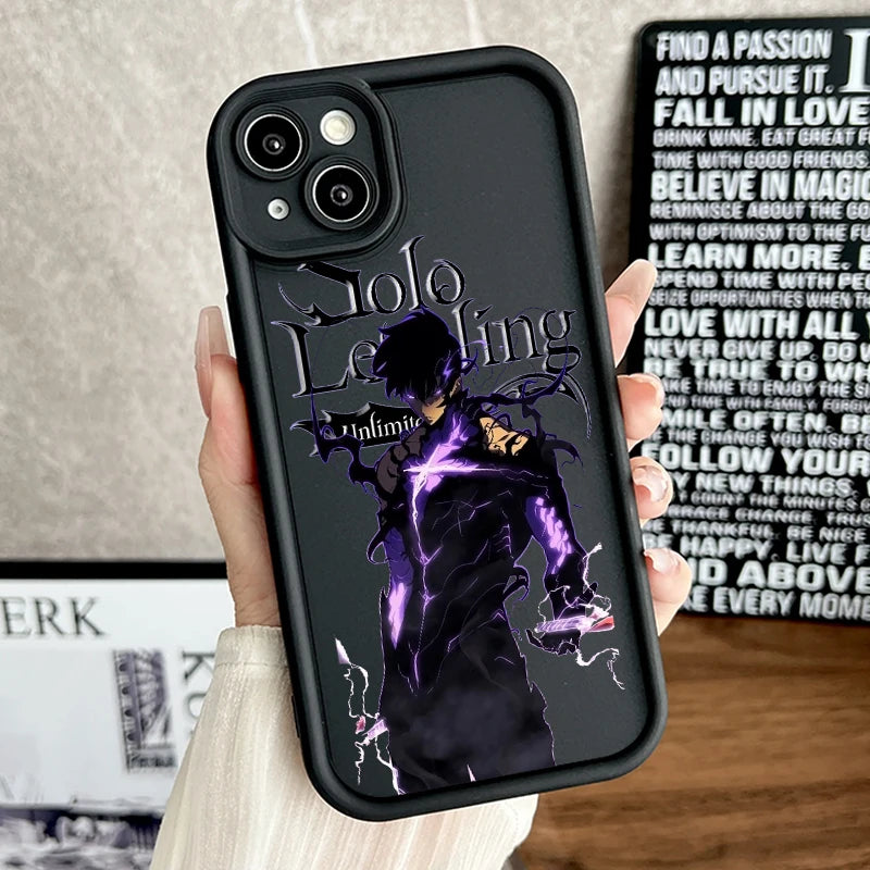 Capinha Solo King, Solo Leveling (iPhone)