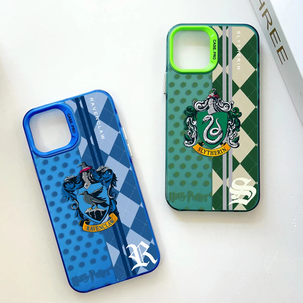 CAPINHAS PARA IPHONE CASAS DE HOGWARTS (HARRY POTTER)