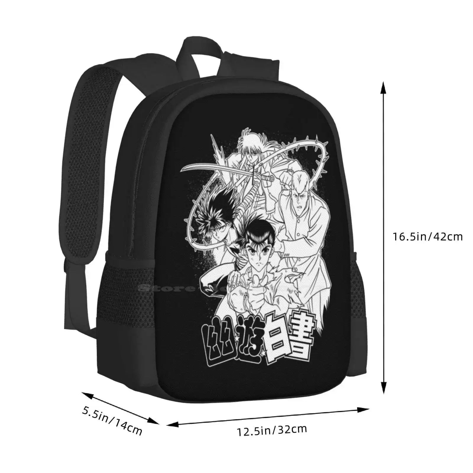 Mochila Caçadores de Demônios Yu Yu Hakusho