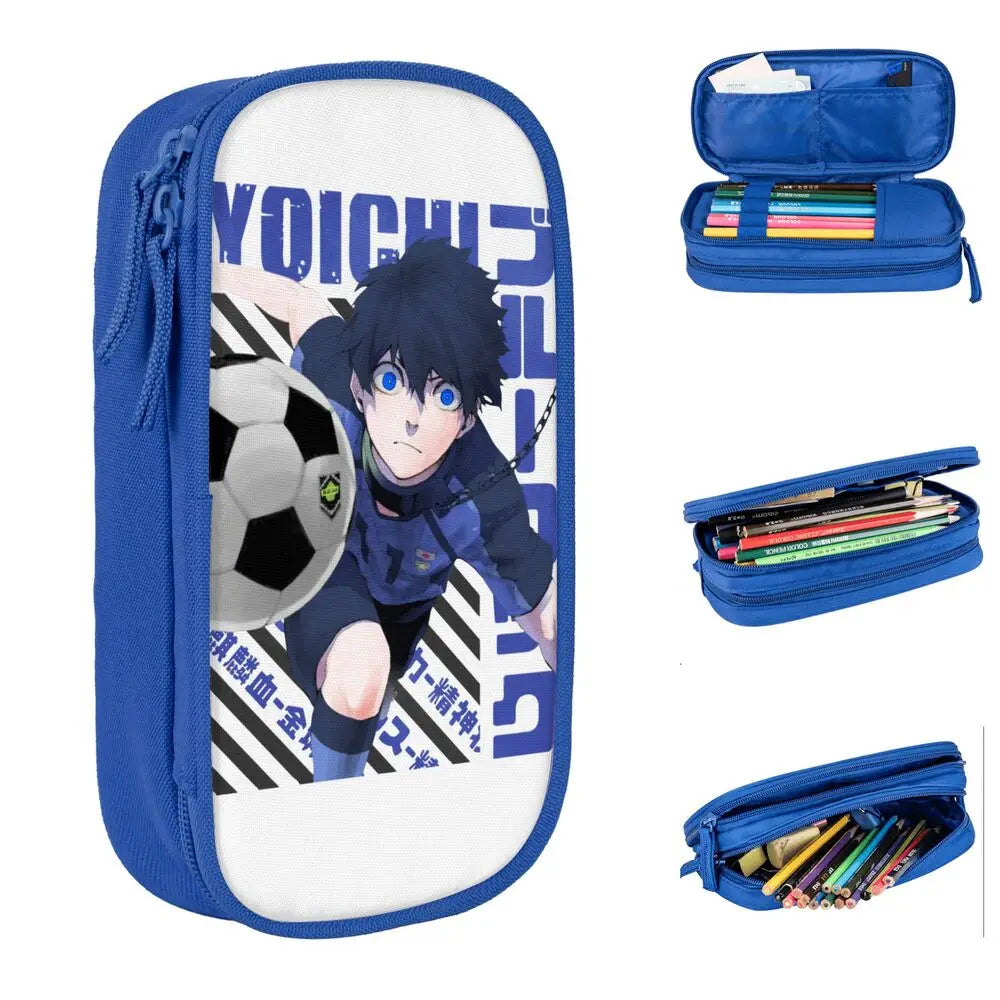 Estojo Cute Blue Lock - Yoichi Isagi