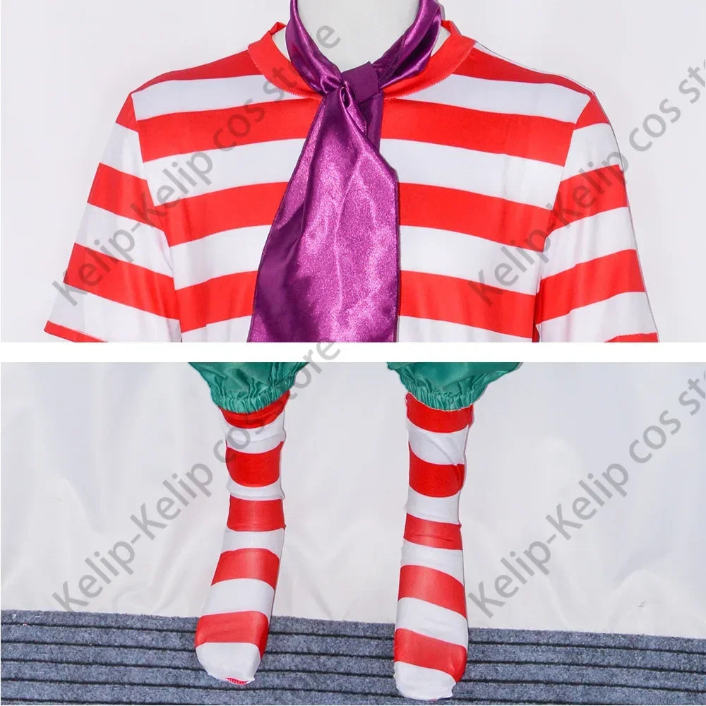 Fantasia Cosplay Buggy, o Palhaço Estrela