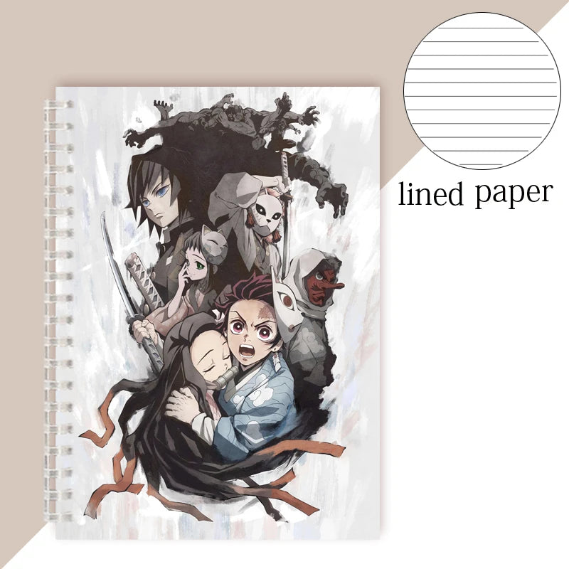 Caderno 1 Matéria Demon Slayer, Kimetsu no Yaiba