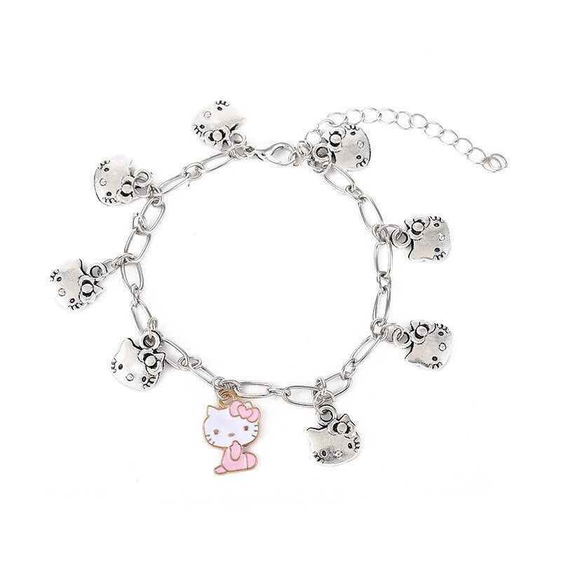 Pulseira Hello Kitty, Gatinha Fofa
