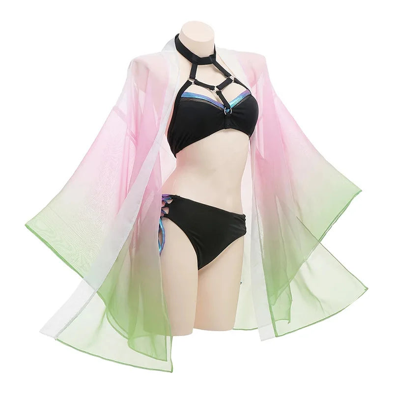 Biquíni e Saída de Praia Mitsuri: Amor Floral