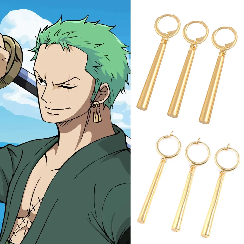 Brinco Cosplay Roronoa Zoro