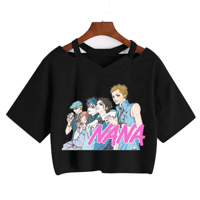 Camiseta Cropped Tokyo Rock Dolls, NANA Gothic Soul