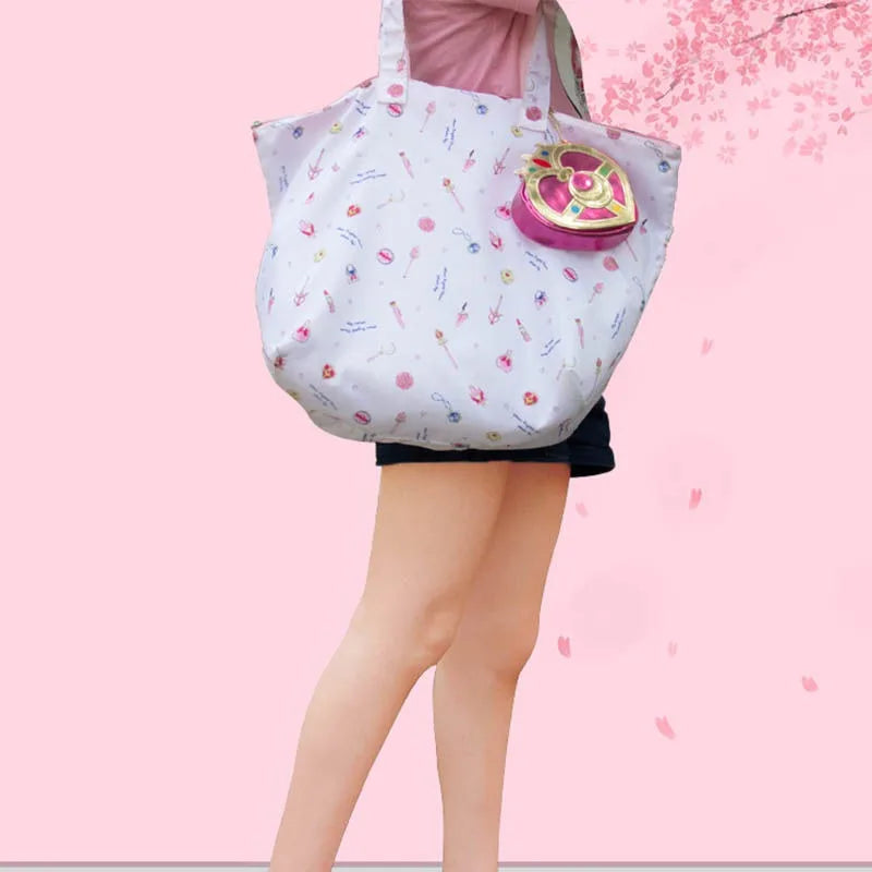 Bolsa Dobrável Coração Mágico, Sailor Moon