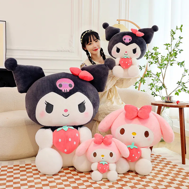 PELÚCIAS SANRIO (KUROMI & MY MELODY)