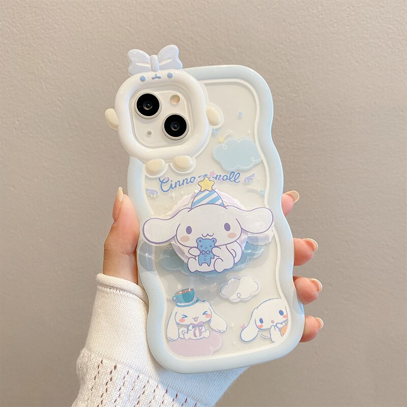 Capinha Cinnamoroll Kawaii Blue (iPhone)