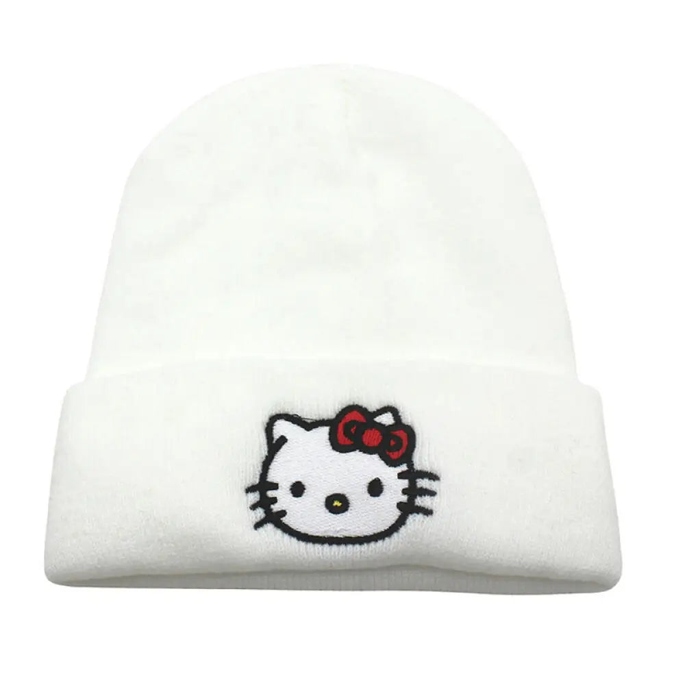 Touca Gorro Sanrio Kawaii Felpuda, Hello Kitty e Amigos