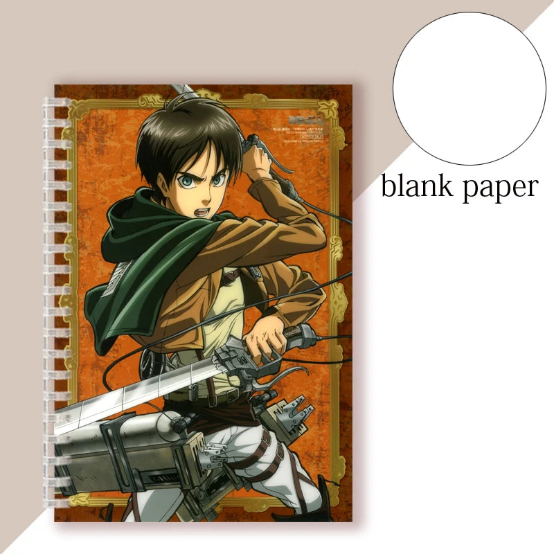 Caderno 1 Matéria Attack On Titan