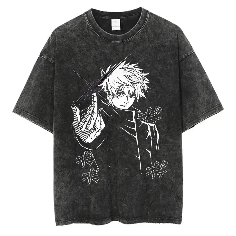 Camiseta Oversized Sukuna Arcaico, Jujutsu Kaisen