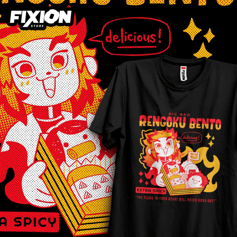 Camiseta Rengoku Bento – Demon Slayer